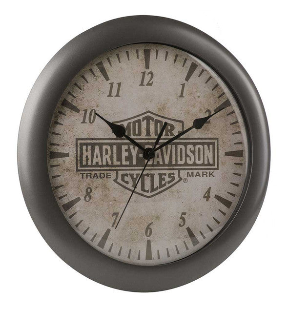 Harley-Davidson Trademark Clock