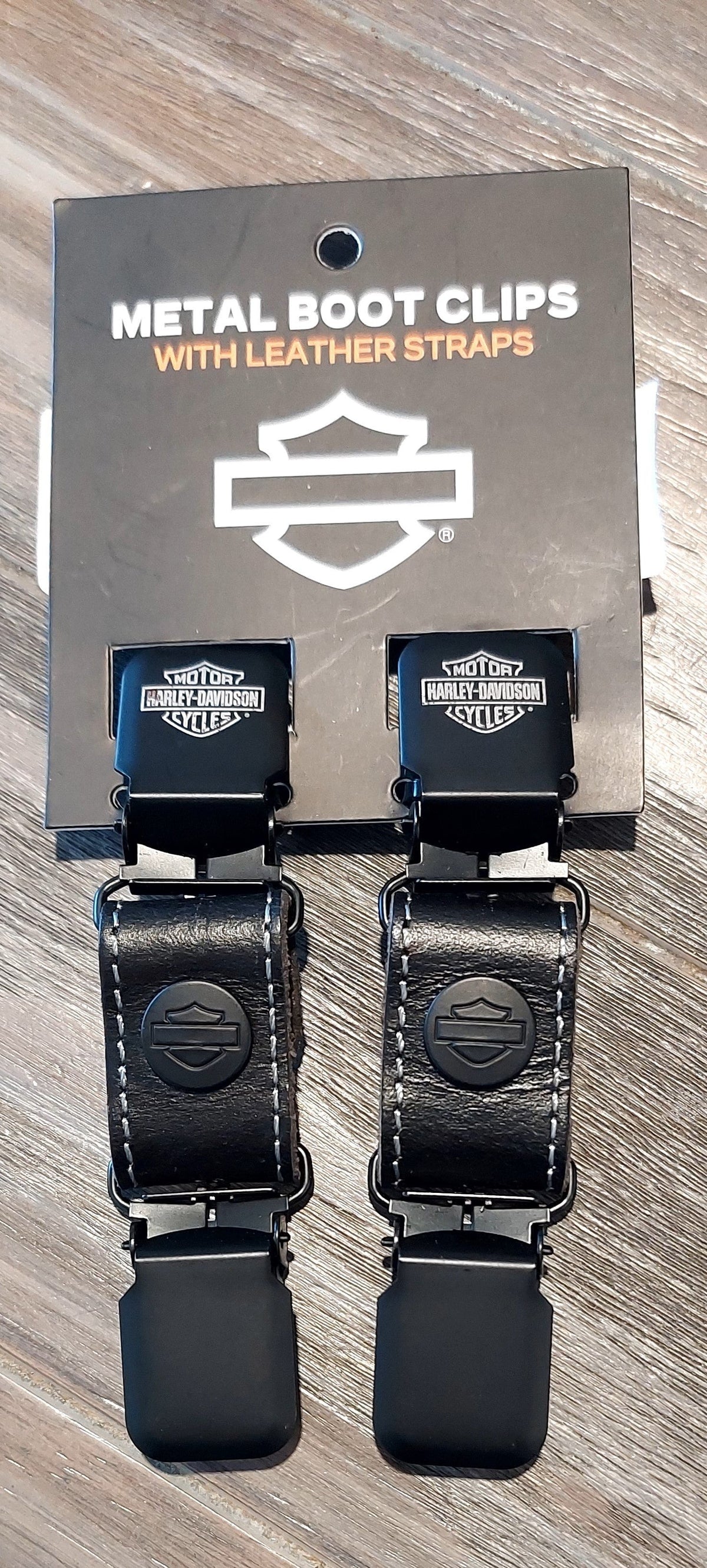 Harley-Davidson Leather Boot Clips