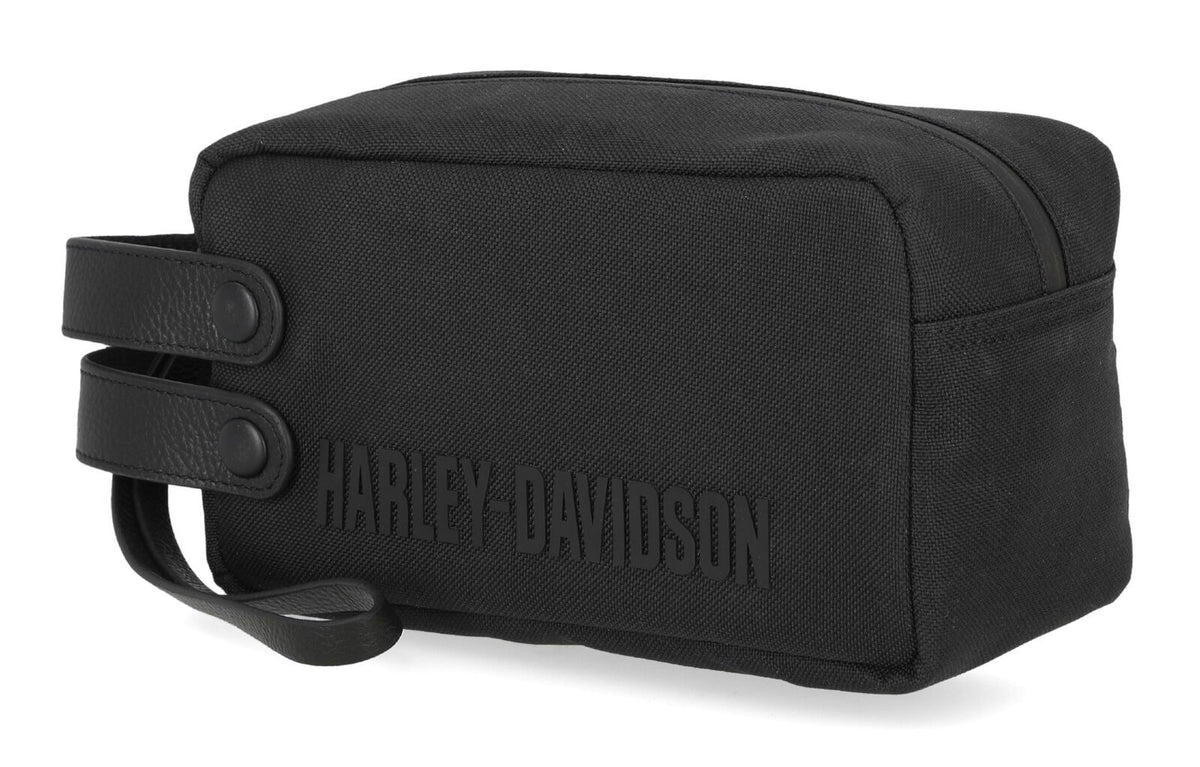 Harley-Davidson Modular Polyester Toiletry Bag with Handle