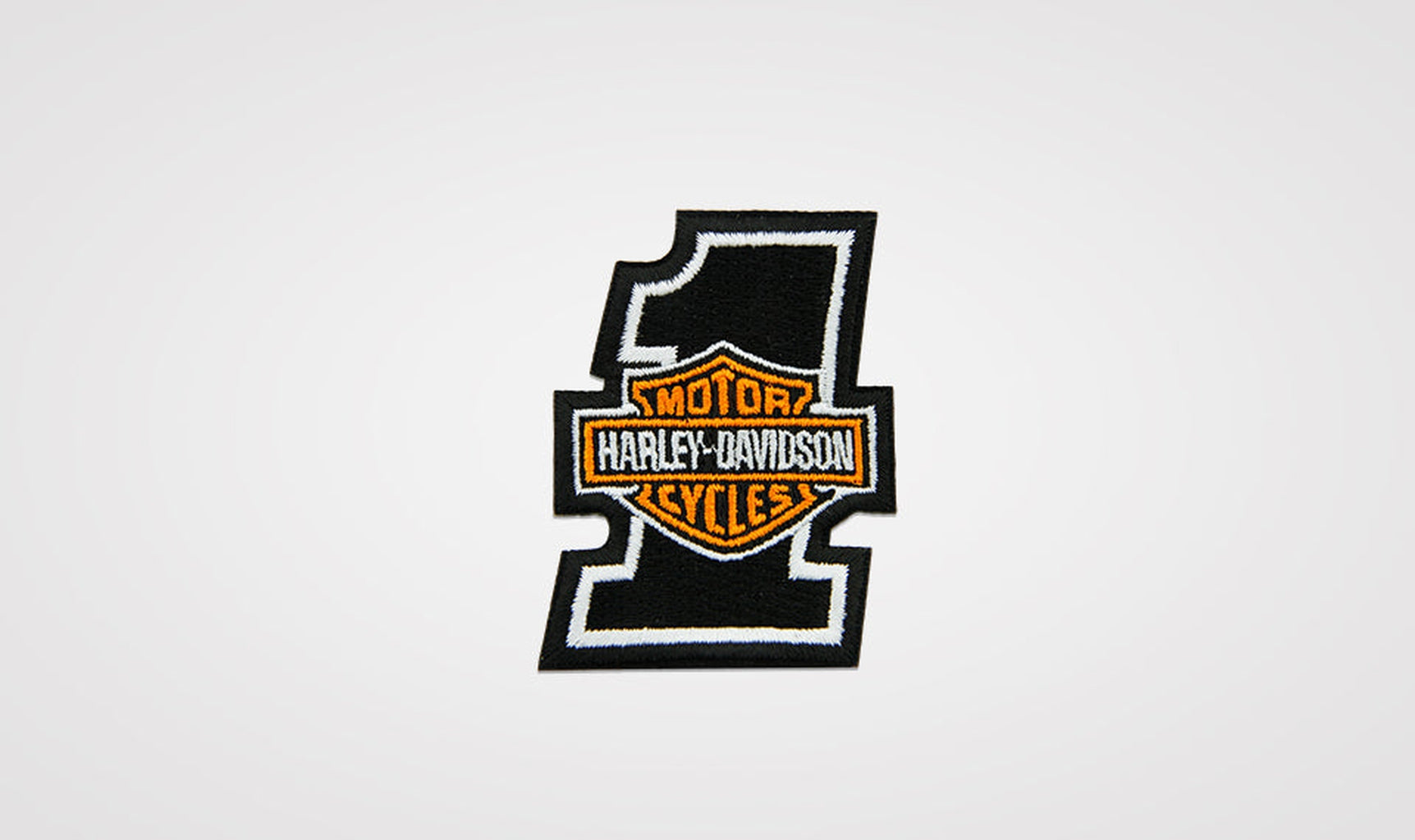 Harley-Davidson #1 Bar & Shield Patch-SA11550-Rolling Thunder Harley-Davidson