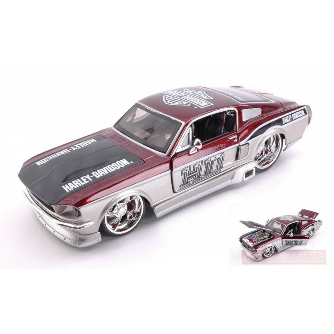 Harley-Davidson Branded Ford Mustang GT 1:24