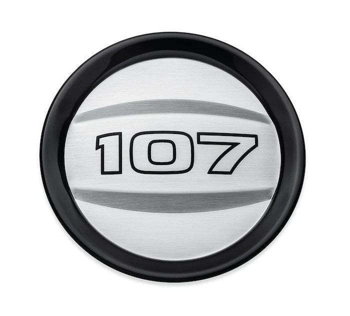 107 Logo Air Cleaner Trim-61300788-Rolling Thunder Harley-Davidson