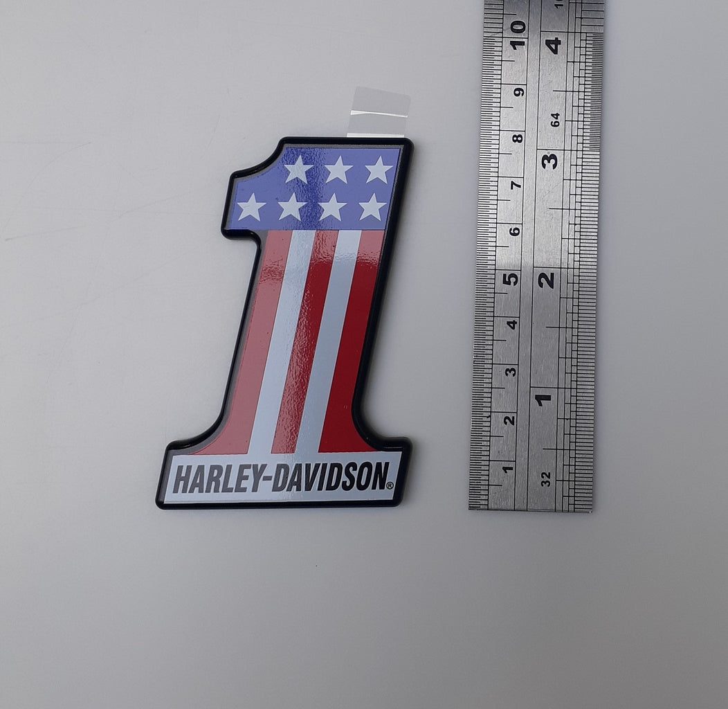 #1 Logo Decorative Medallion-14101833-Rolling Thunder Harley-Davidson