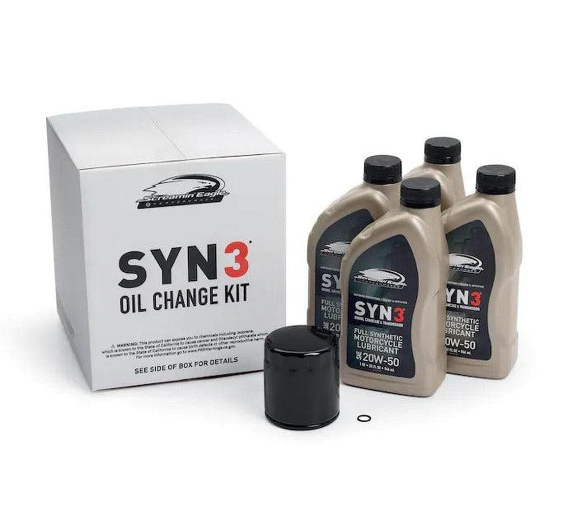 4 Qt. Syn3 Synthetic Oil Change Kit - &#39;21 &amp; Later Revolution Max-62600112-Rolling Thunder Harley-Davidson