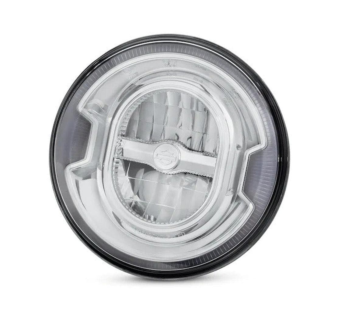 7 In. Daymaker Signature Reflector Led Headlamp - Chrome-67700353A-Rolling Thunder Harley-Davidson