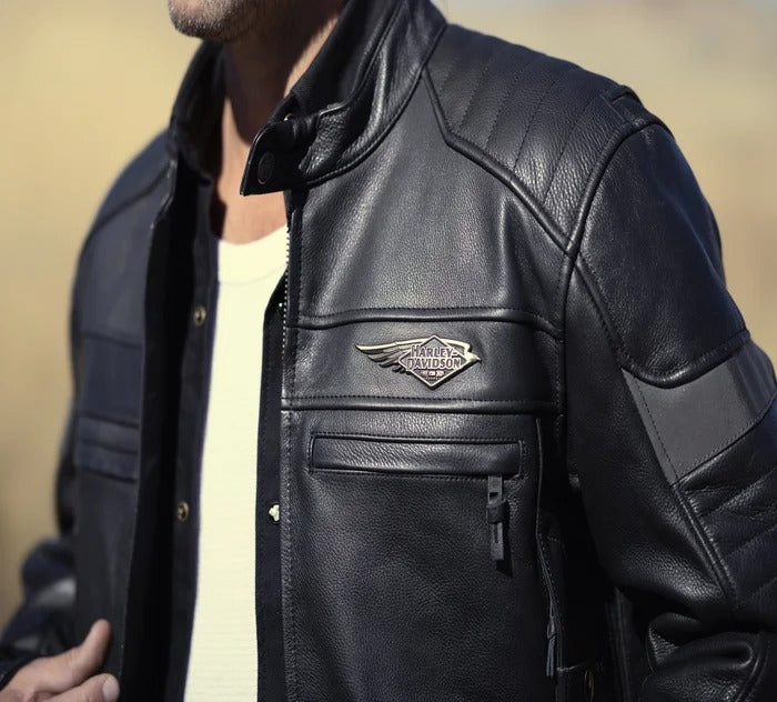 Buy Harley-Davidson Men's 120th Anniversary Amalgam Leather ...