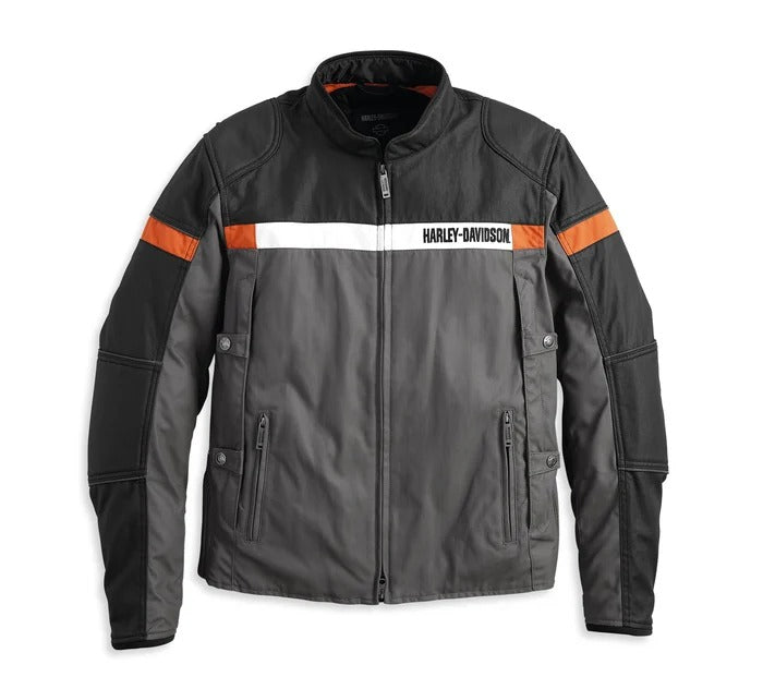 Harley-Davidson Men'S Amalgam Textile Riding Jacket-Rolling Thunder Harley-Davidson