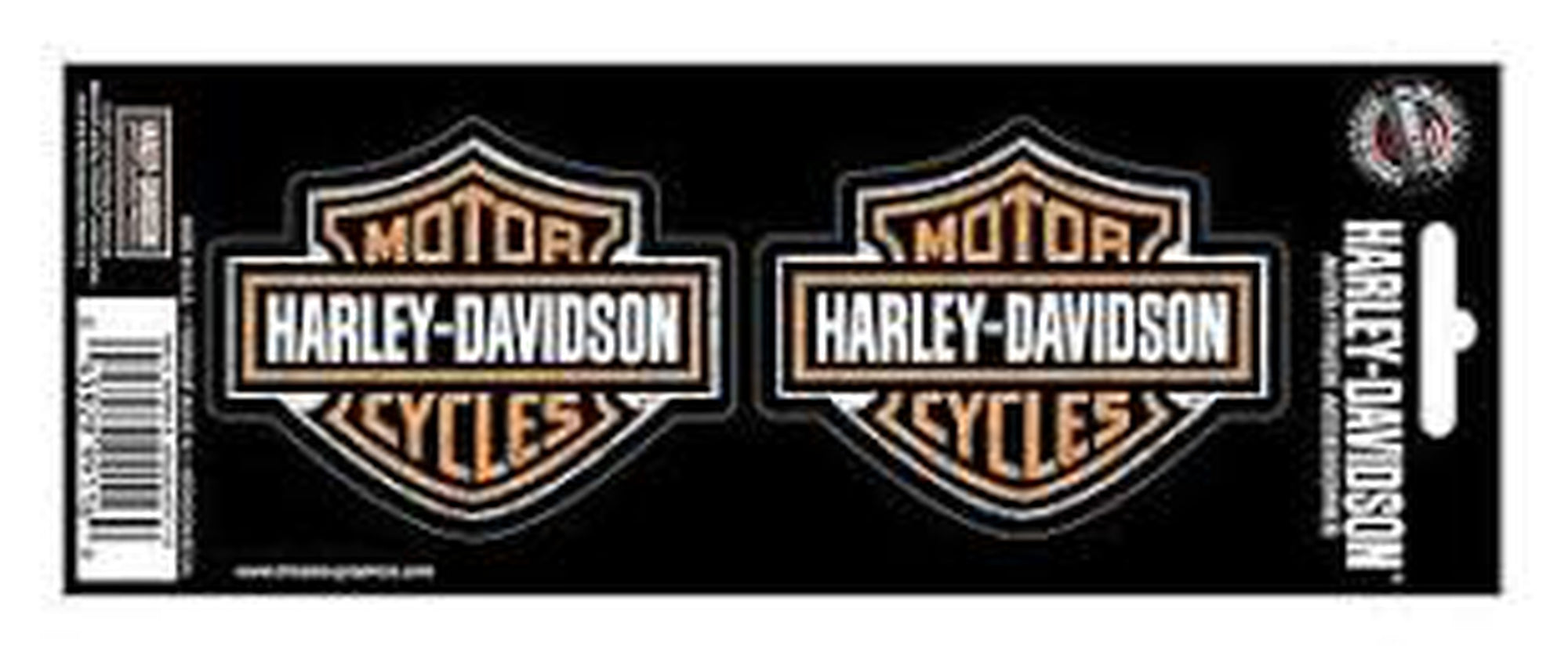 Harley-Davidson B & S Decals 2Pc-CG99116-Rolling Thunder Harley-Davidson