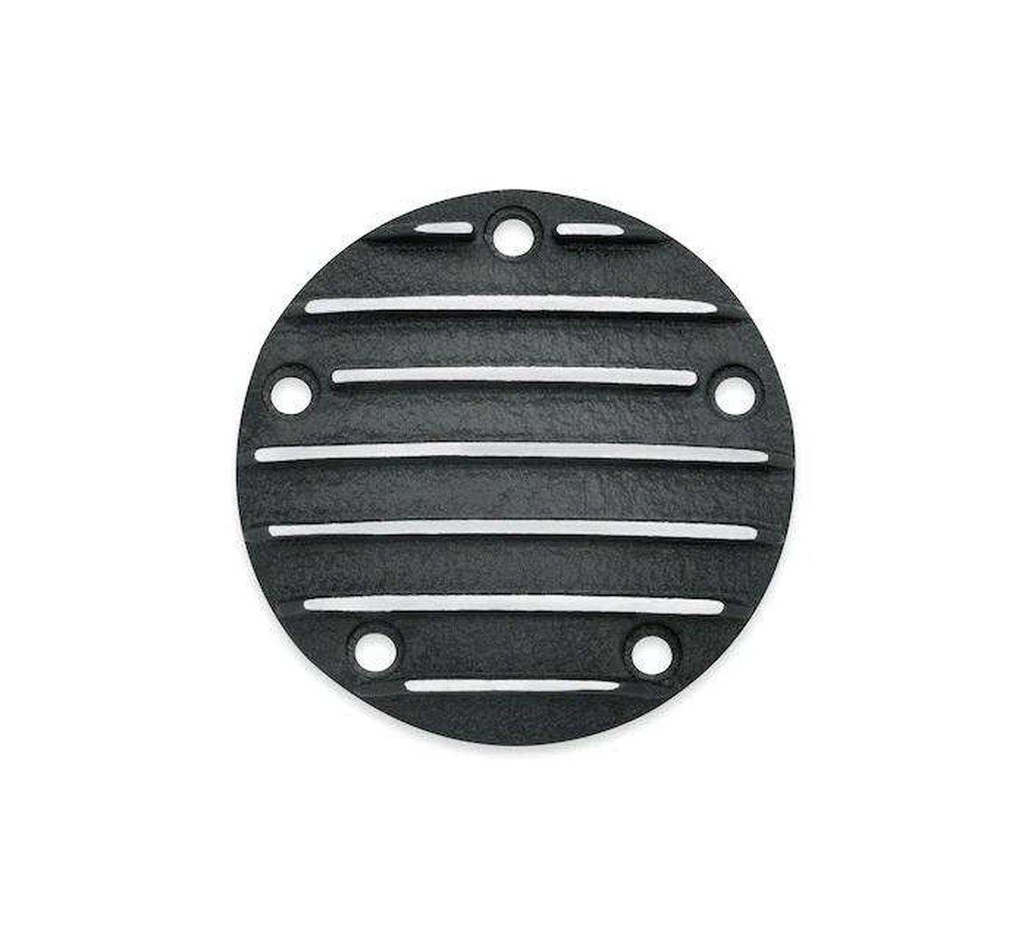 Black Fin Timer Cover-32677-01-Rolling Thunder Harley-Davidson