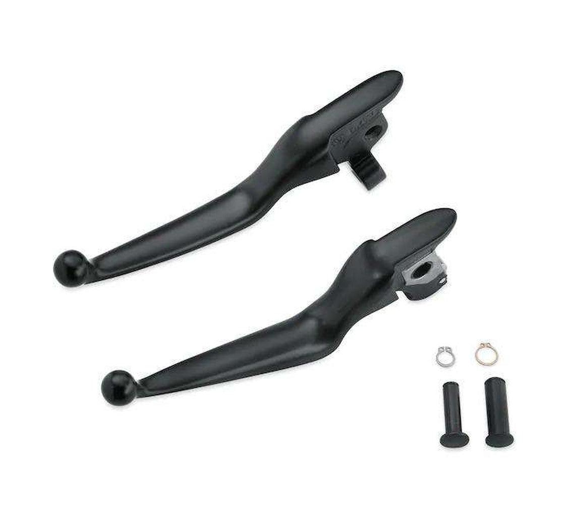 Black Hand Control Lever Kit-36700064-Rolling Thunder Harley-Davidson