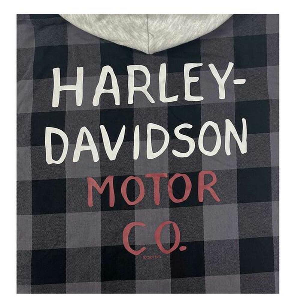 Boys Harley-Davidson Brushed Plaid Shirt-Rolling Thunder Harley-Davidson