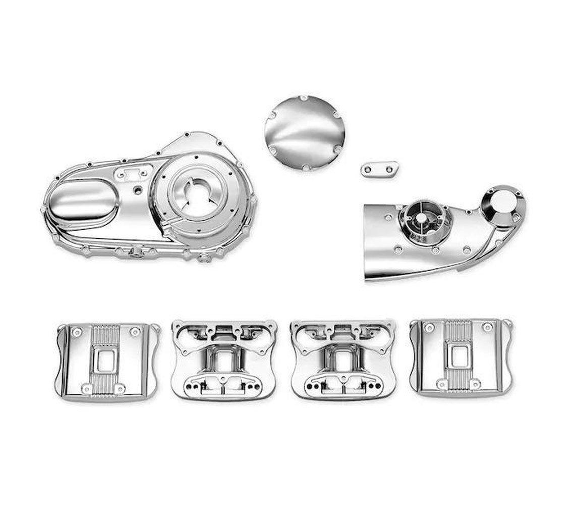 Chrome Engine Kit For Sportster Models-16295-07A-Rolling Thunder Harley-Davidson