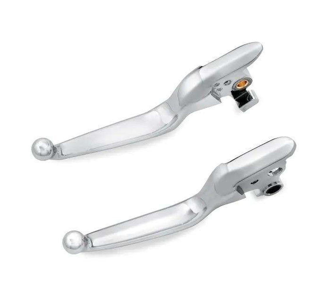 Chrome Hand Control Lever Kit-36700104-Rolling Thunder Harley-Davidson