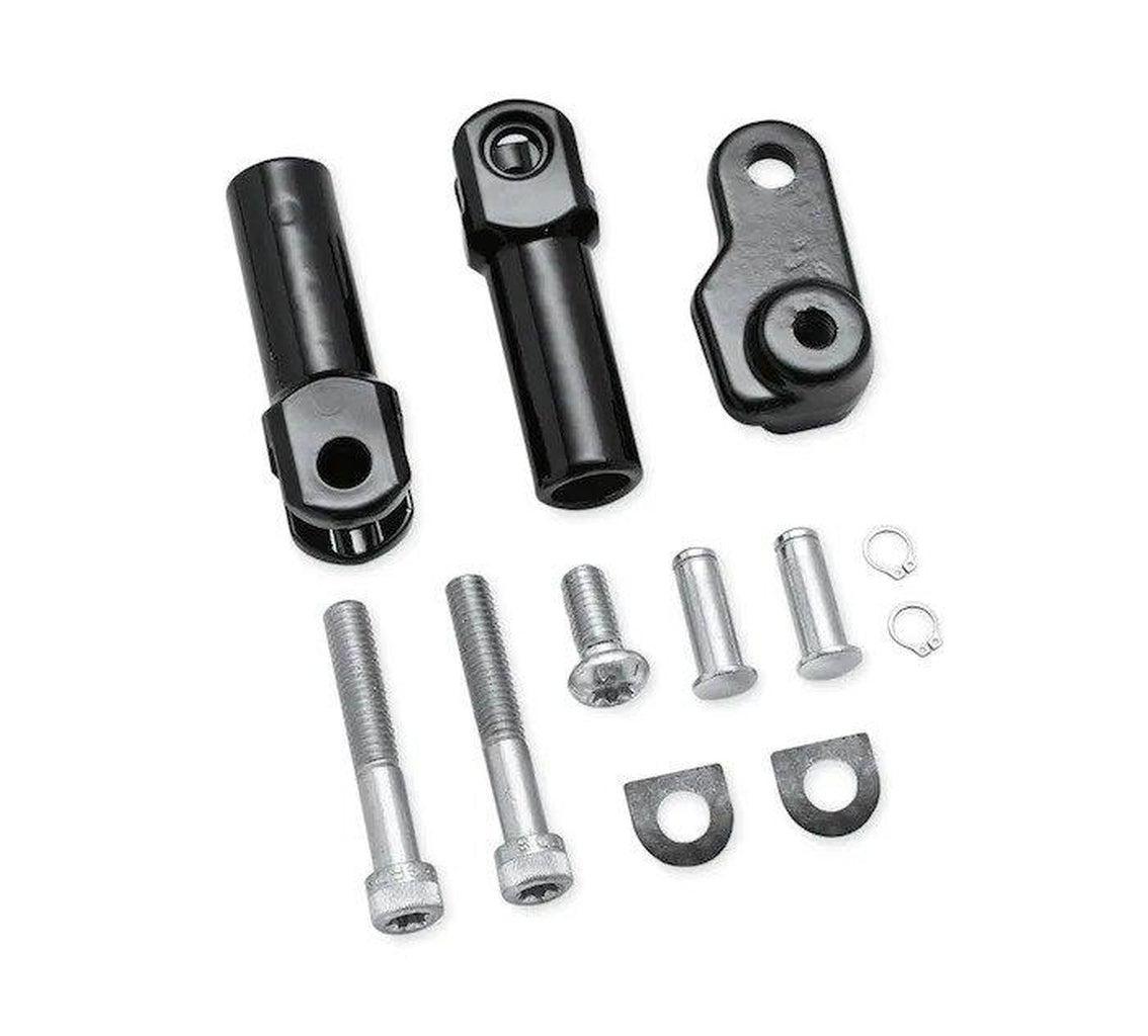 Chrome Passenger Footpeg Supports-51039-05-Rolling Thunder Harley-Davidson