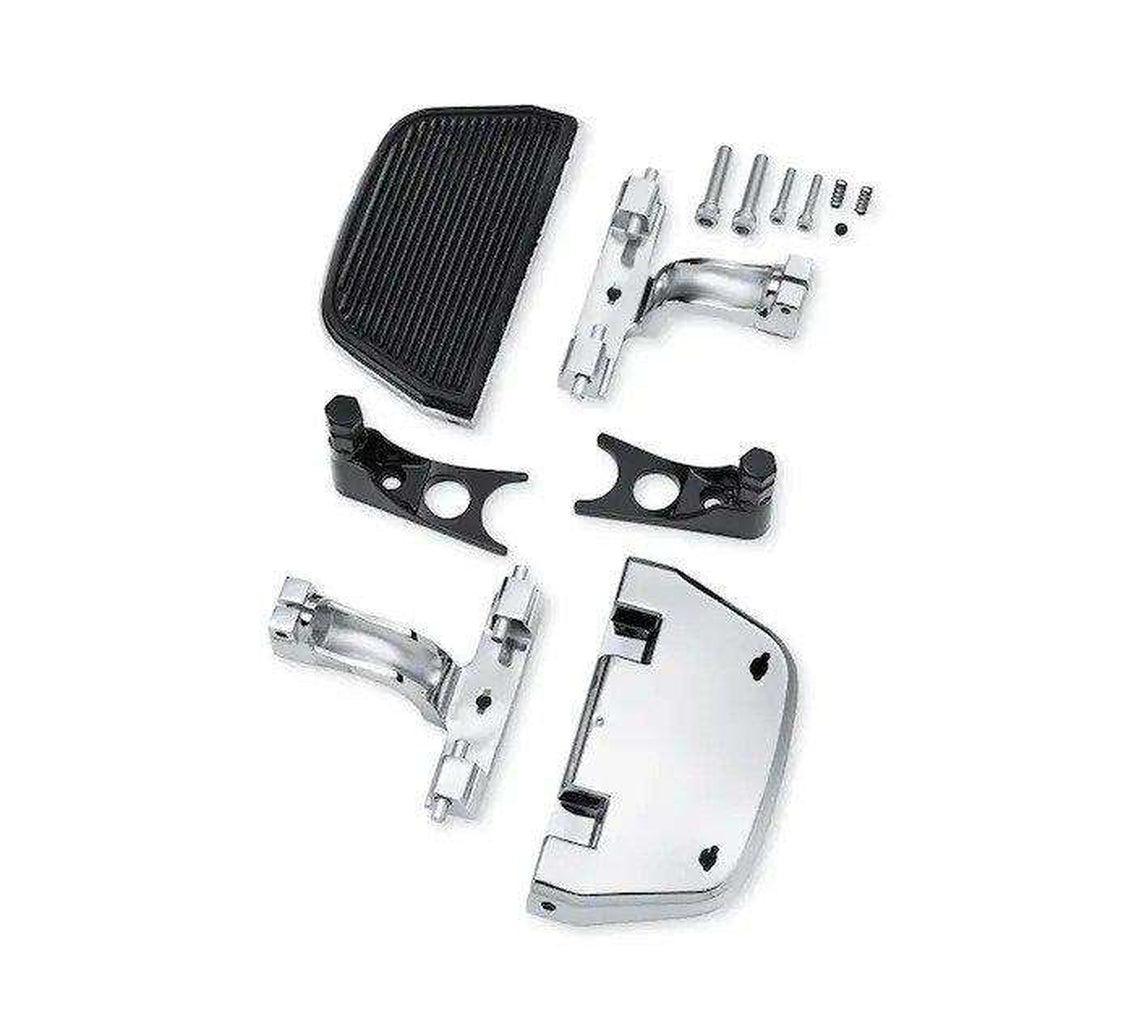 Chrome Softail Passenger Footboard And Mount Kit-52715-04A-Rolling Thunder Harley-Davidson