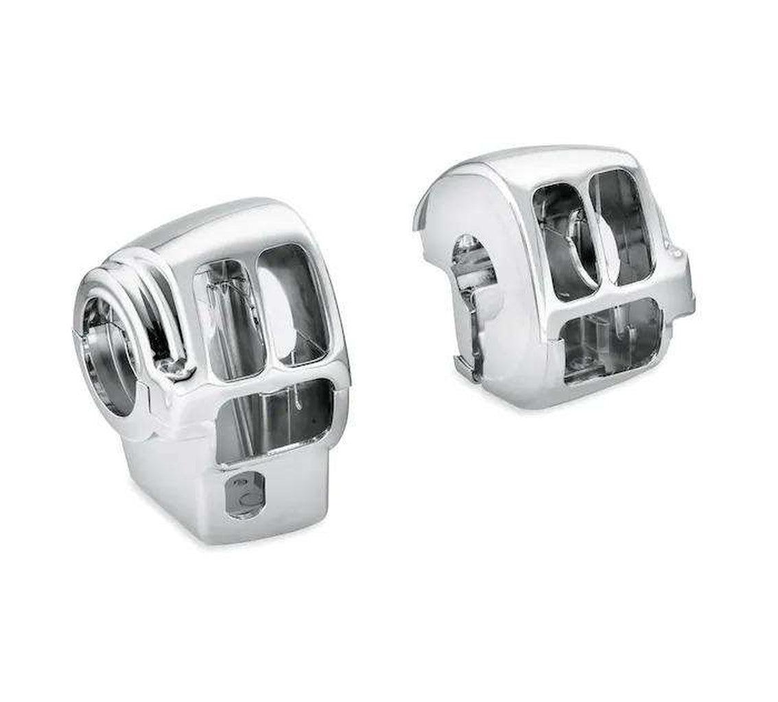 Chrome Switch Housing Kit-71500442-Rolling Thunder Harley-Davidson