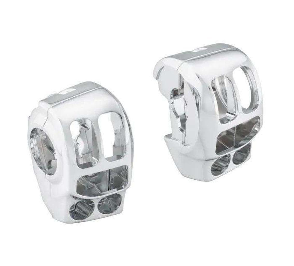 Chrome Switch Housing Kit-71500185-Rolling Thunder Harley-Davidson