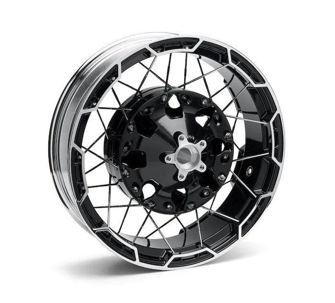 Combo Cast Laced 18 In. Rear Wheel-40900871-Rolling Thunder Harley-Davidson