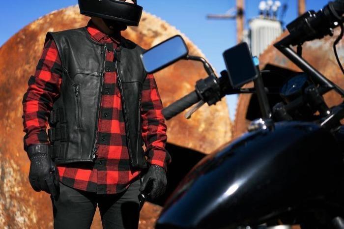 Commando Leather Swat Vest-Rolling Thunder Harley-Davidson