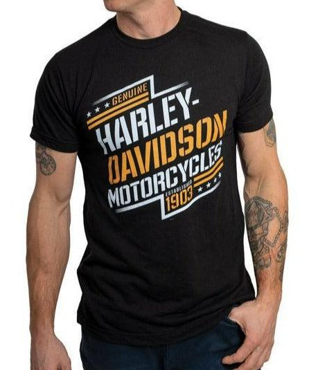 Contend Men&#39;S Dealer Tee-Rolling Thunder Harley-Davidson