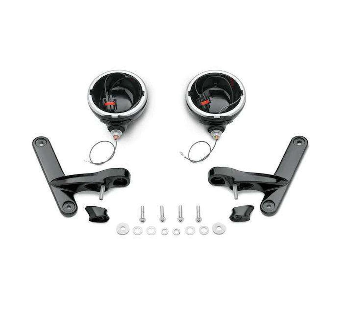 Custom Auxiliary Lighting Bracket Kit-68000043-Rolling Thunder Harley-Davidson