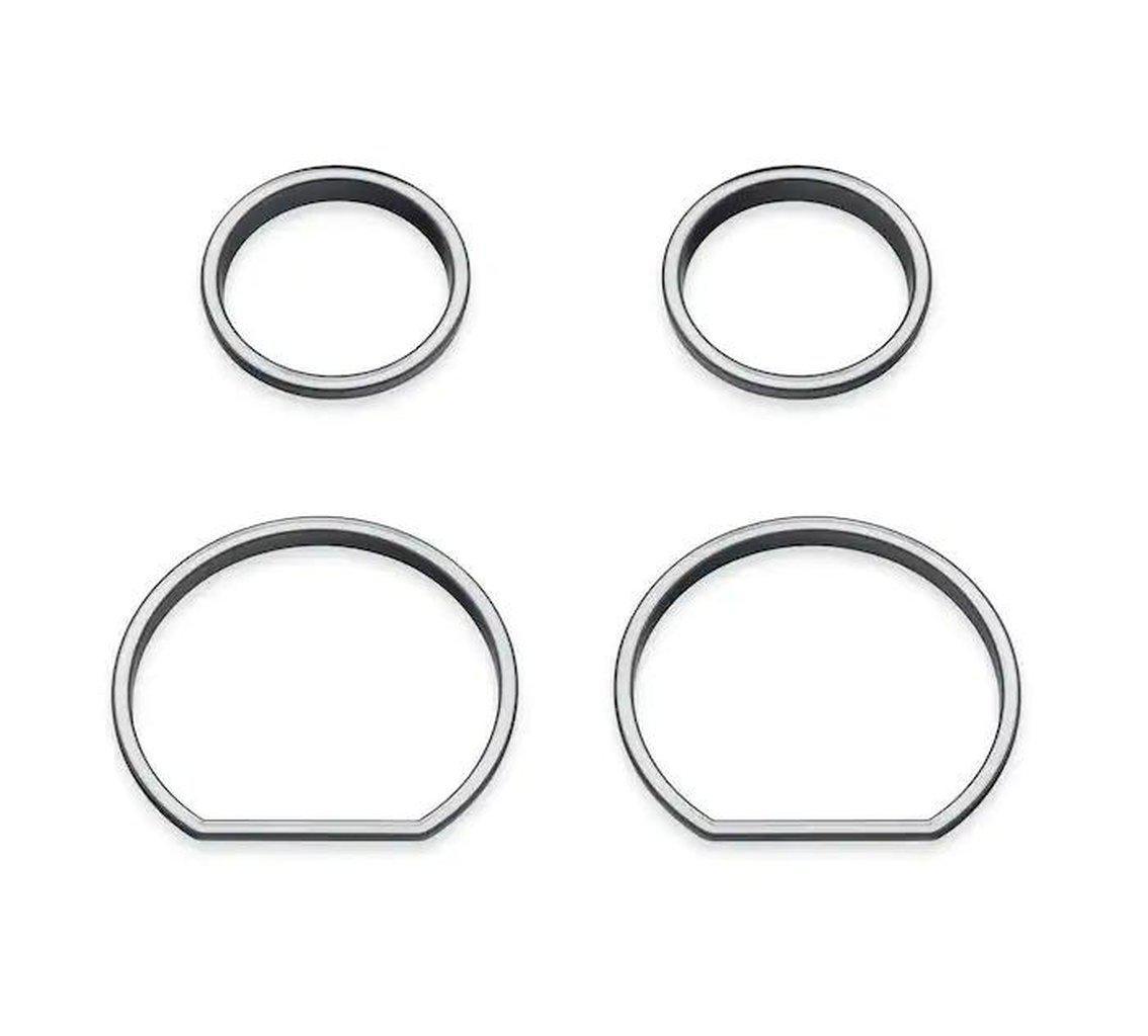 Defiance Gauge Bezels - 4-Piece Fairing Kit-61400361-Rolling Thunder Harley-Davidson