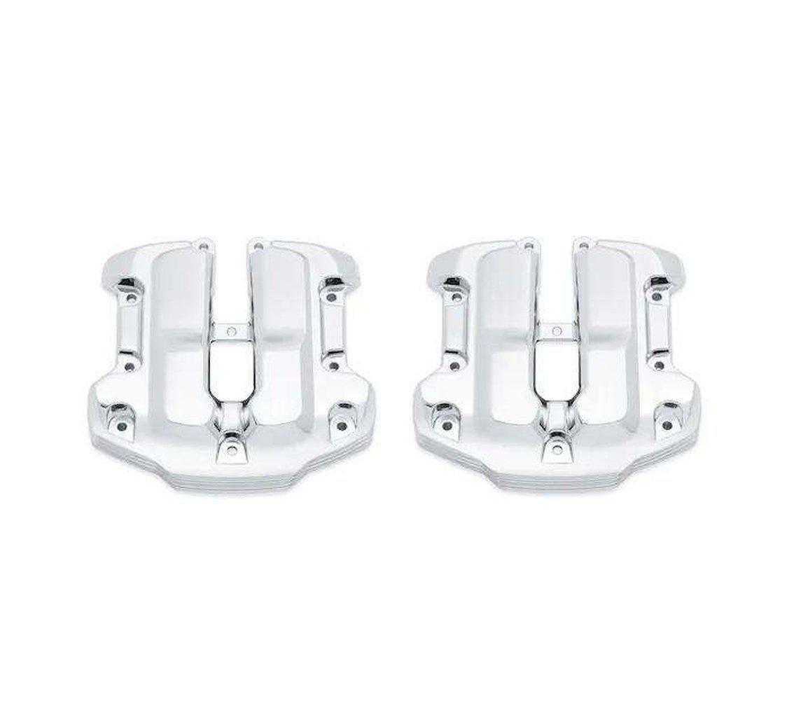 Defiance Upper Rocker Covers - Chrome-25700663-Rolling Thunder Harley-Davidson