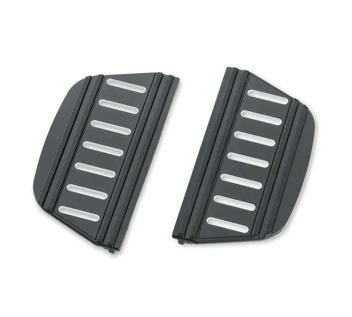 Edge Cut Passenger Footboard Insert Kit- Traditional Shape-54196-10-Rolling Thunder Harley-Davidson