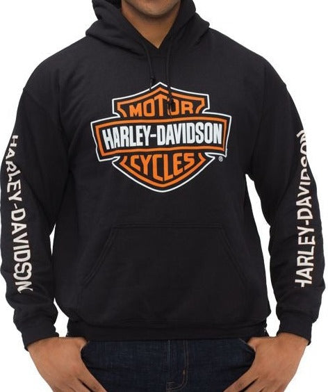 Harley-Davidson Bar &amp; Shield Hoodie-Rolling Thunder Harley-Davidson