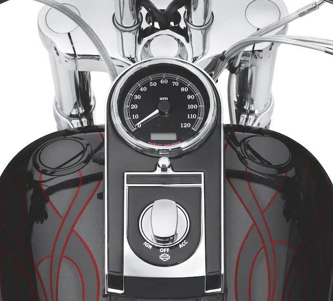 Flush-Mount Fuel Cap And Gauge Kit-75027-08D-Rolling Thunder Harley-Davidson