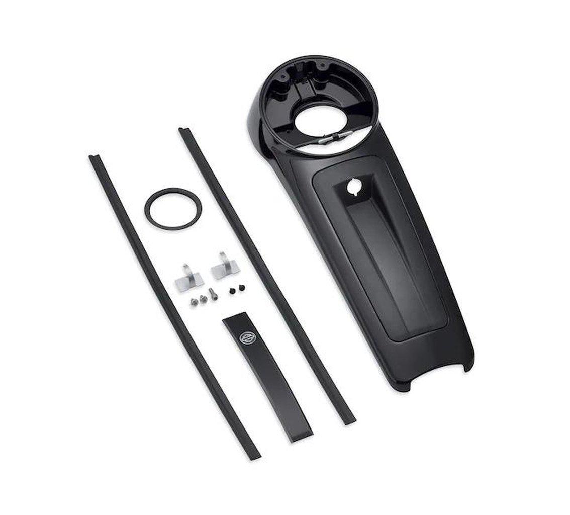 Gloss Black Console Kit - With Cb Communications Port-70900501-Rolling Thunder Harley-Davidson