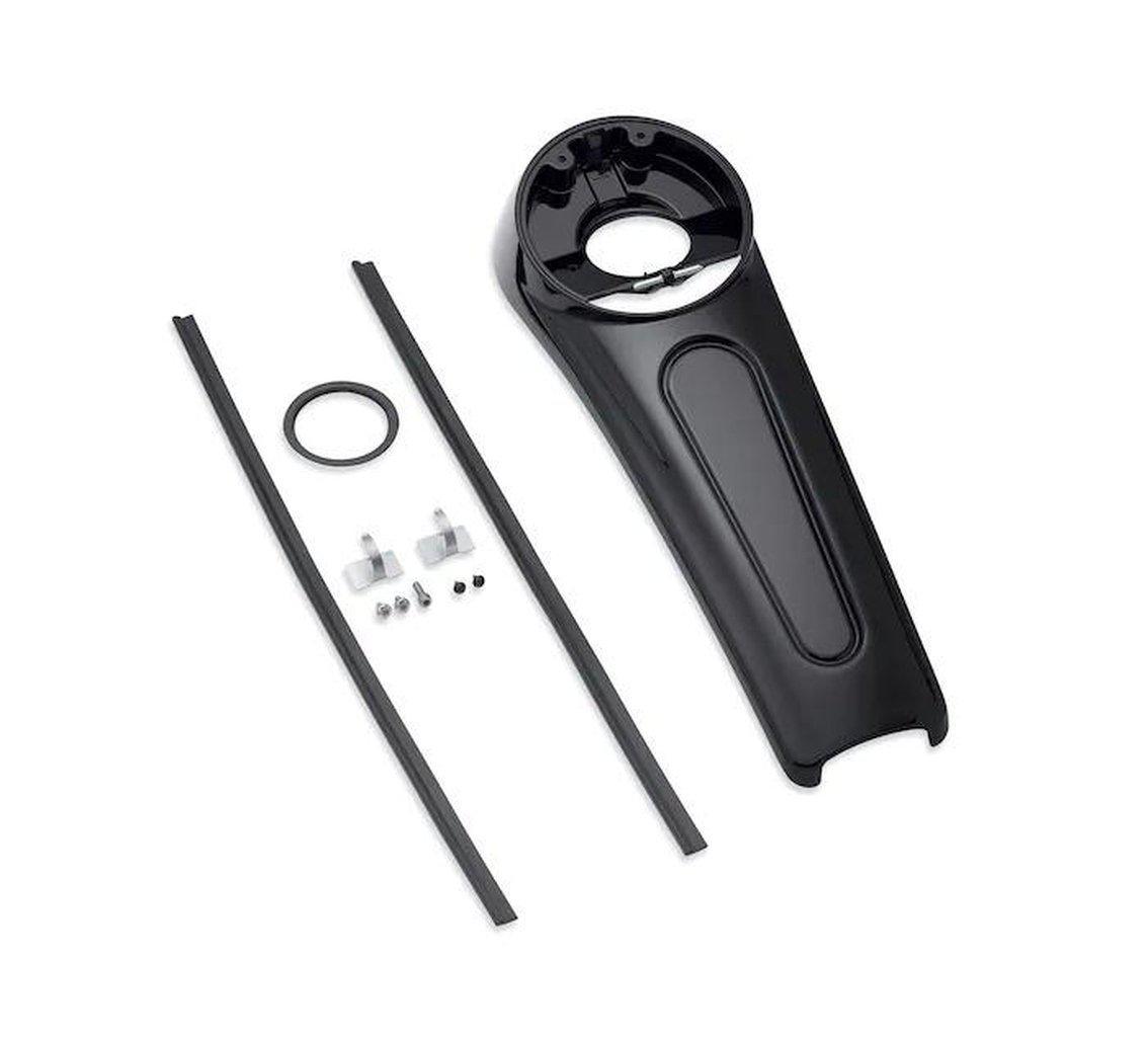 Gloss Black Console Kit - Without Cb Communications Port-70900463-Rolling Thunder Harley-Davidson