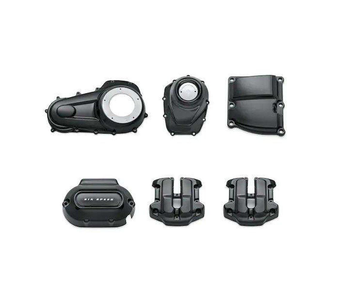 Gloss Black Engine Cover Kit – Milwaukee-Eight Powertrain-92500059-Rolling Thunder Harley-Davidson