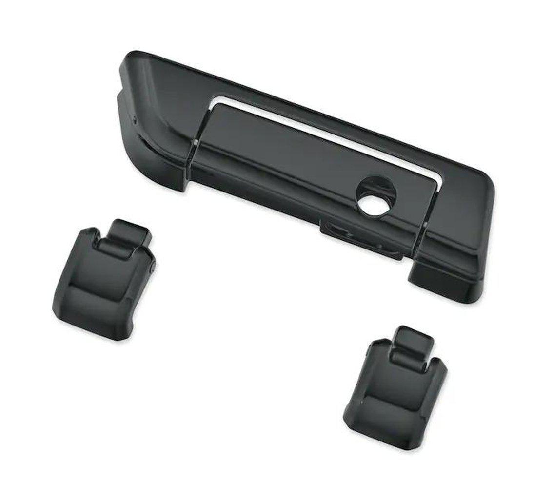 Gloss Black Tour-Pak Hinges And Latch Kit-53000343-Rolling Thunder Harley-Davidson