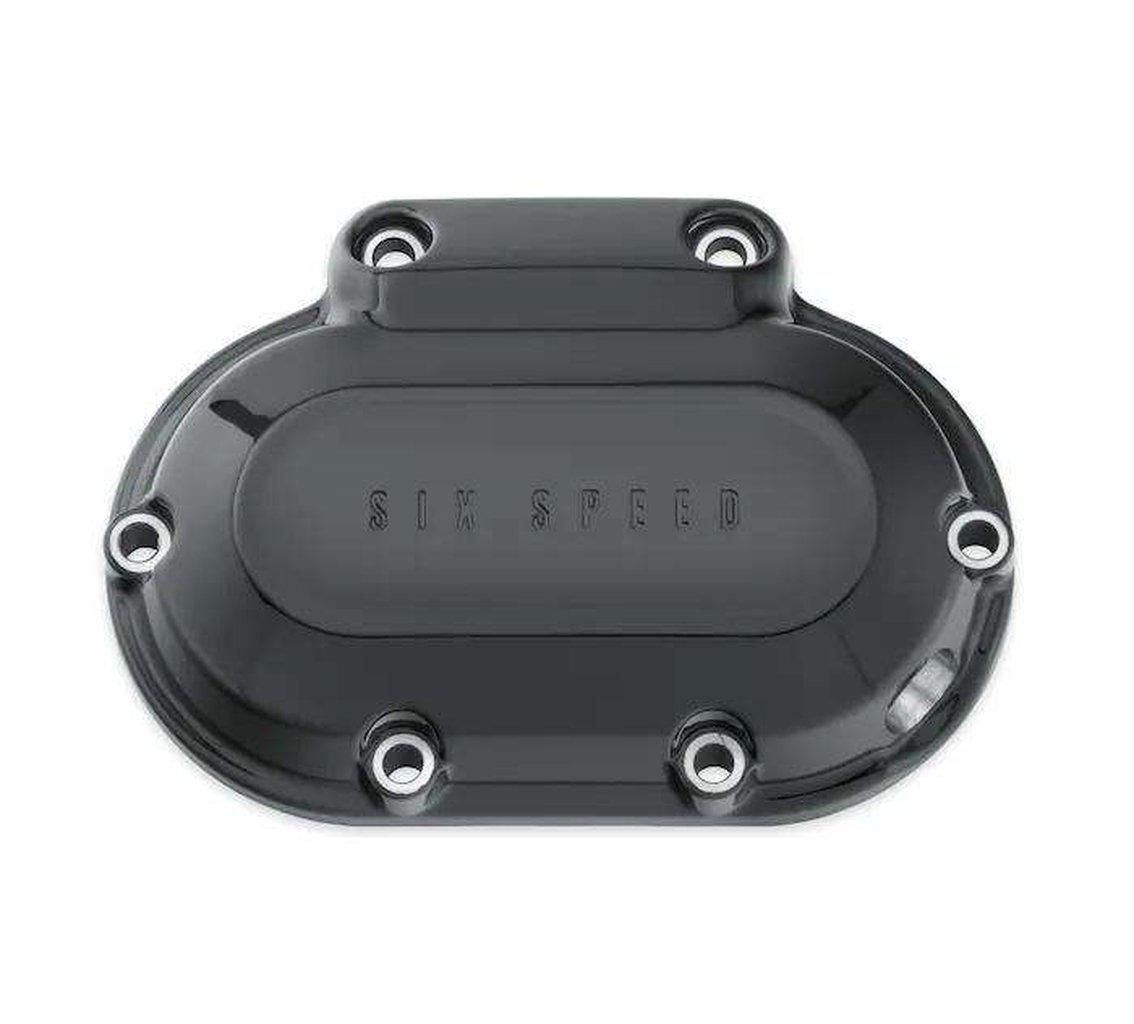 Gloss Black Transmission Side Cover-37193-11-Rolling Thunder Harley-Davidson