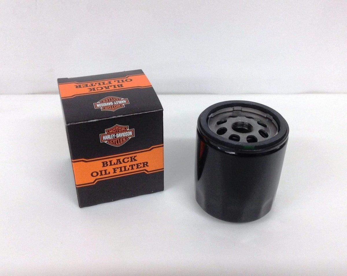 H-D Oil Filter Black 63805-80A-63805-80A-Rolling Thunder Harley-Davidson
