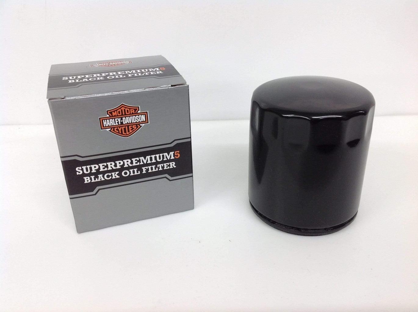 H-D Superpremium Oil Filter Black 63731-99A-63731-99A-Rolling Thunder Harley-Davidson