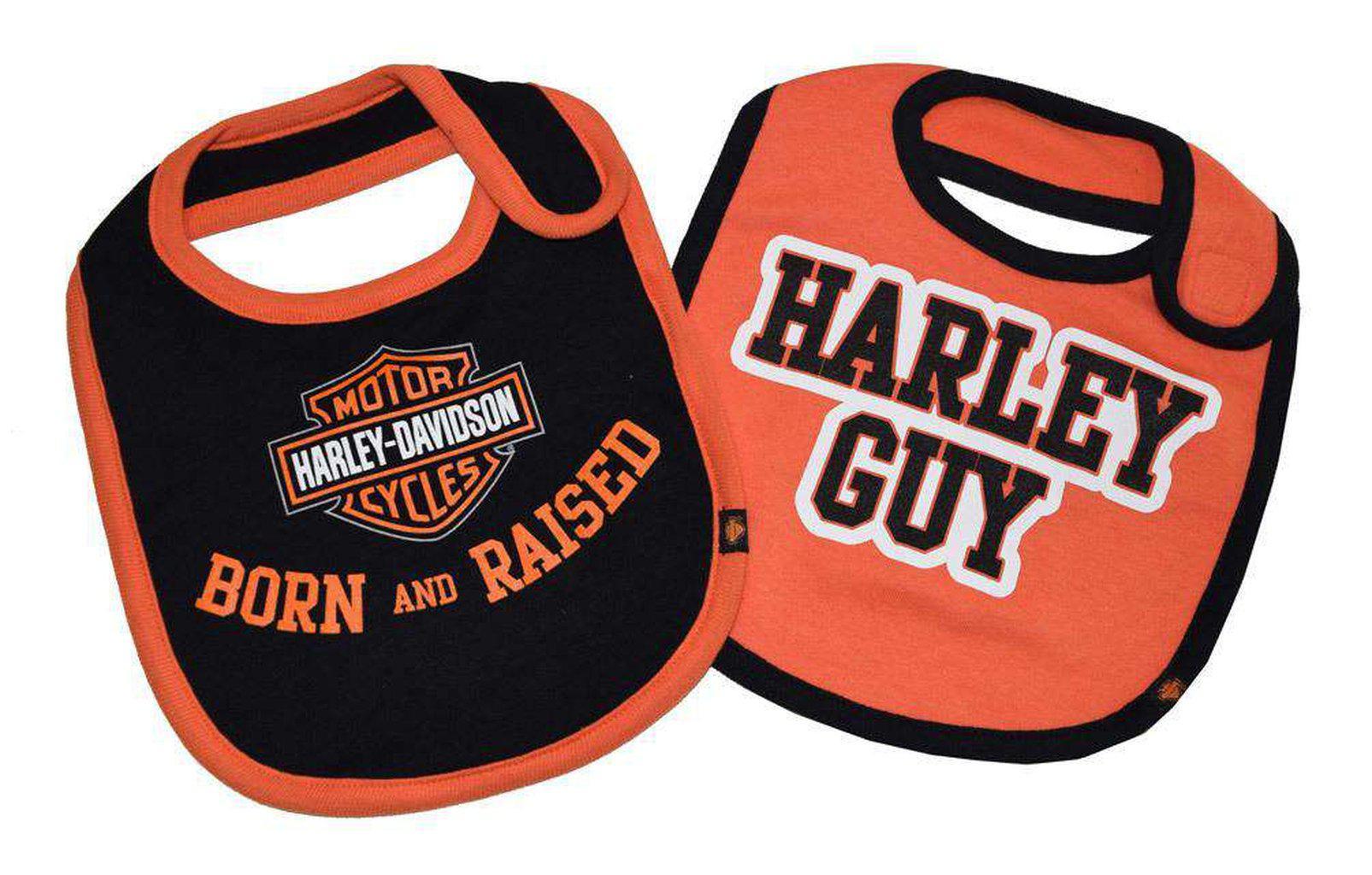 Harley-Davidson 2 Pack Boys Bibs-SGI7059507-Rolling Thunder Harley-Davidson