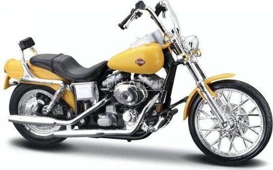 Harley-Davidson Dyna Wide Glide Maisto Model-FH200139-Rolling Thunder Harley-Davidson