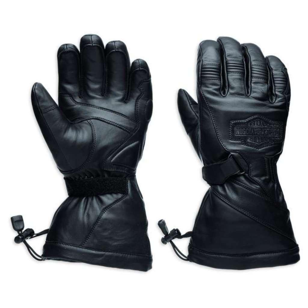 Harley-Davidson Gauntlet Gloves With Wiper-Rolling Thunder Harley-Davidson