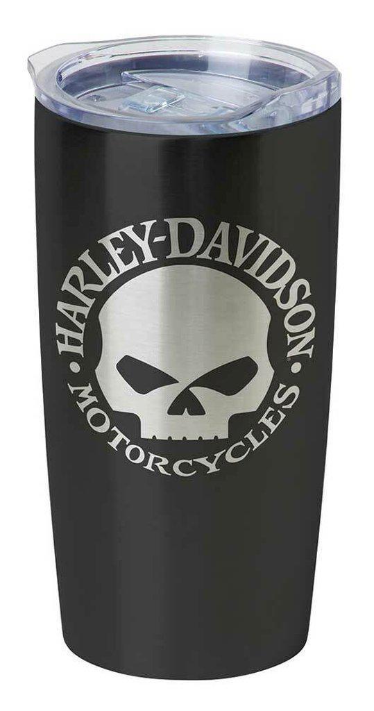 Harley-Davidson Willie G Skull Travel Mug-HDX98618-Rolling Thunder Harley-Davidson