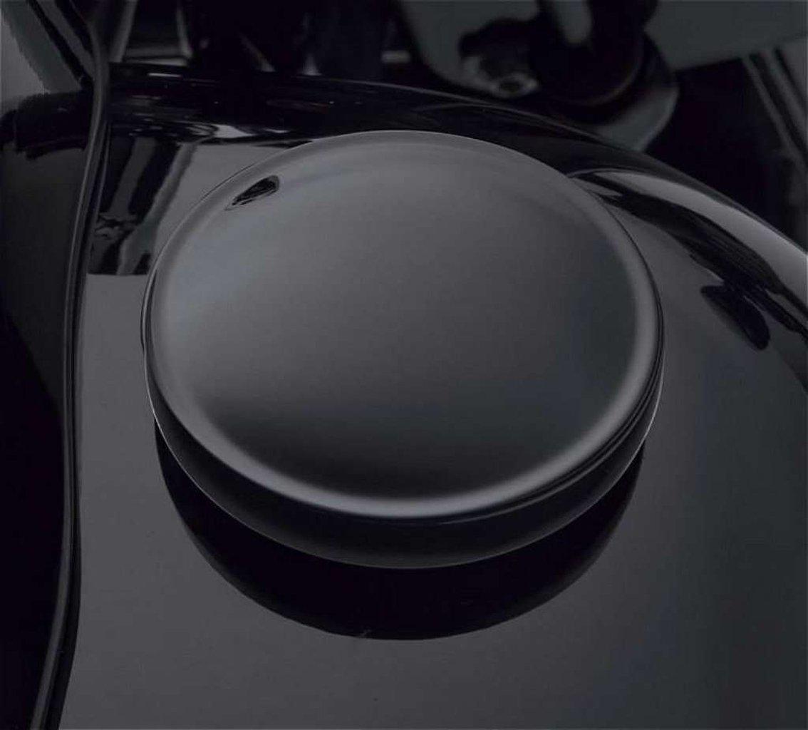 Harley-Davidson® Gloss Black Fuel Cap-61100093B-Rolling Thunder Harley-Davidson