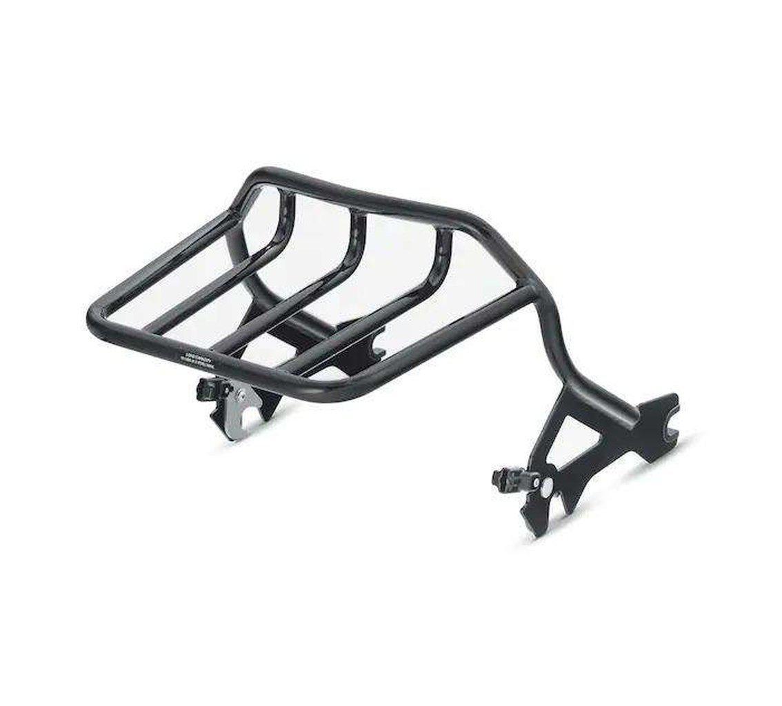 Holdfast Two-Up Luggage Rack - Gloss Black-50300137-Rolling Thunder Harley-Davidson