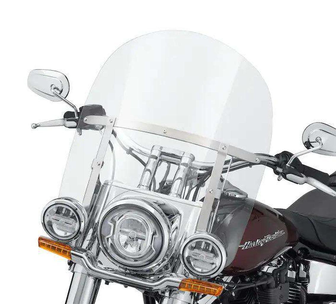 King-Size H-D Detachables 18 In. Clear Windshield-57400332-Rolling Thunder Harley-Davidson