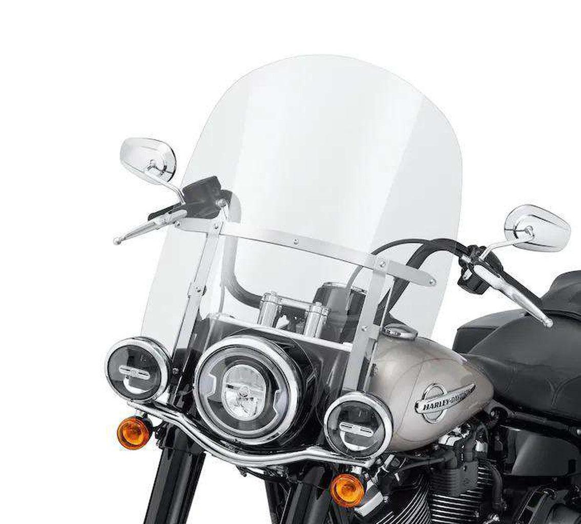 King-Size H-D Detachables 21 In. Clear Windshield-57400328-Rolling Thunder Harley-Davidson