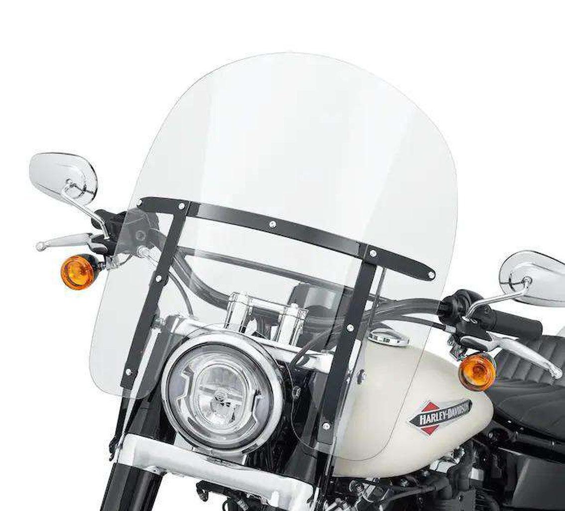 King-Size H-D® Detachables™ 18 In. Clear Windshield-57400335-Rolling Thunder Harley-Davidson