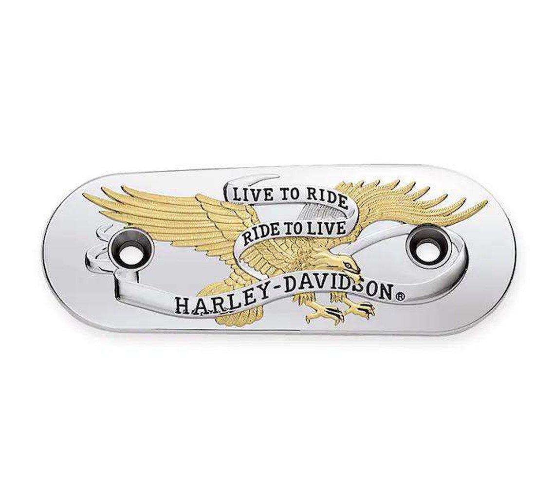 Live To Ride Oval Air Cleaner Trim-29823-04-Rolling Thunder Harley-Davidson