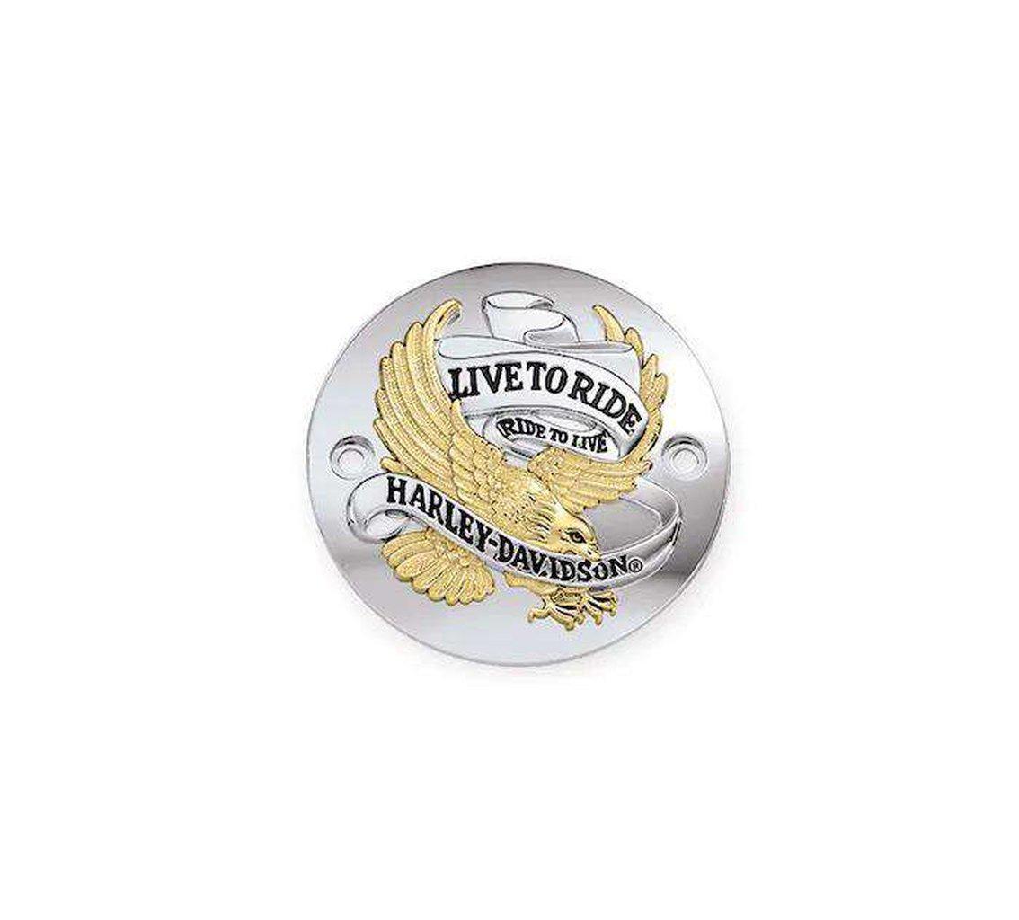 Live To Ride Timer Cover-32581-90T-Rolling Thunder Harley-Davidson