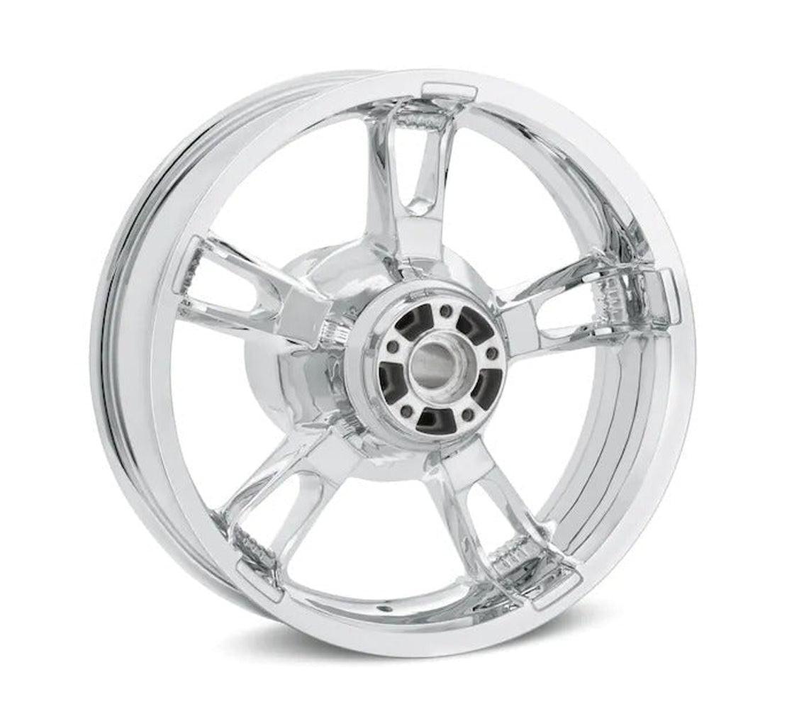 Mirror Chrome Enforcer 16 In. Rear Wheel-40900346-Rolling Thunder Harley-Davidson