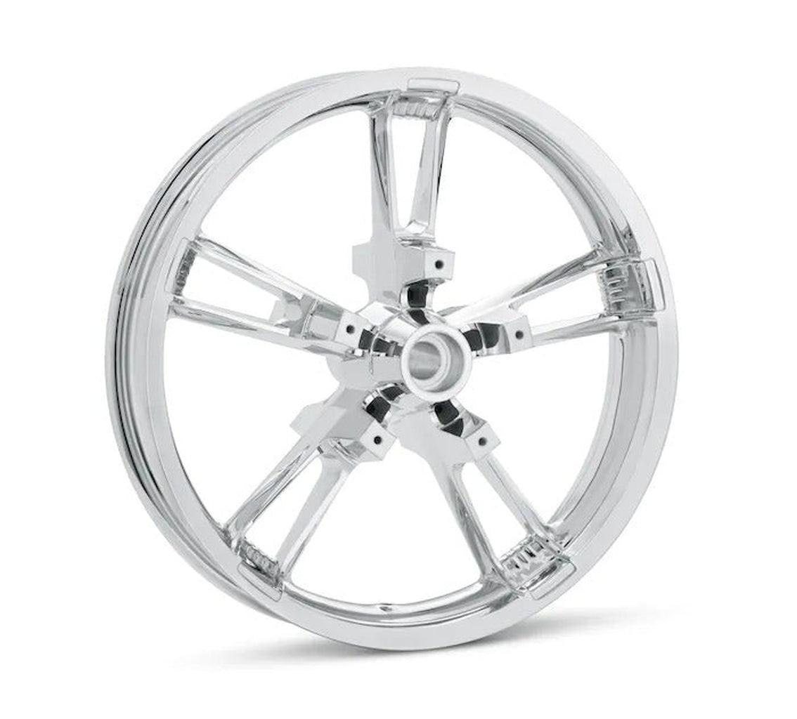 Mirror Chrome Enforcer 19 In. Front Wheel-43300336-Rolling Thunder Harley-Davidson